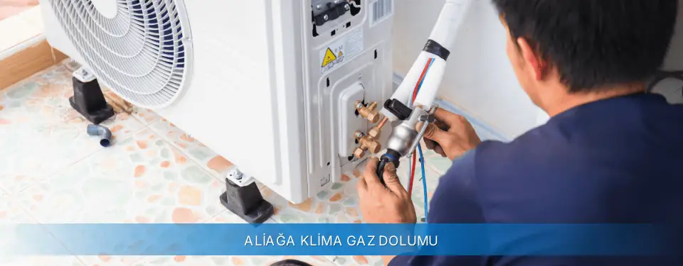 Aliağa İlçemi Carrier Klima Gaz Dolumu